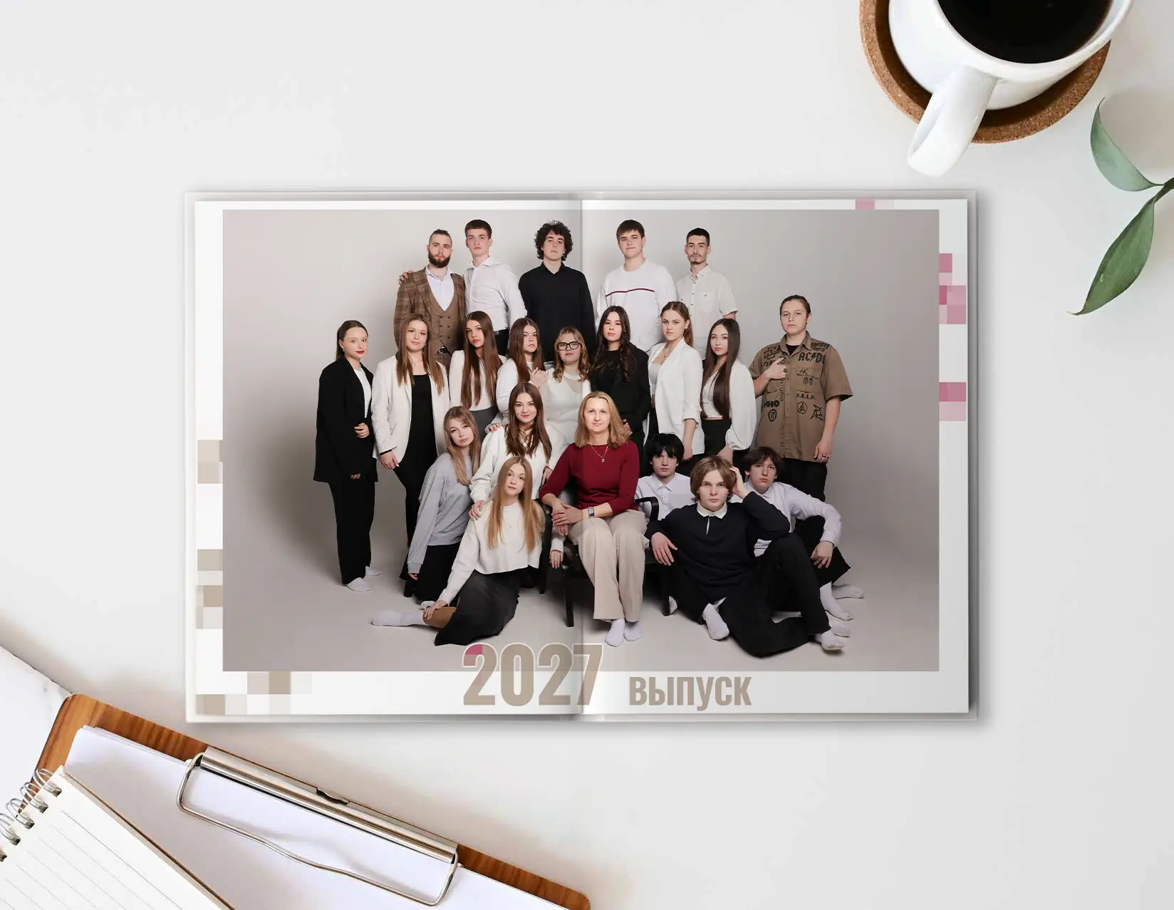 14. Шаблон фотокниги "Пиксель 1"