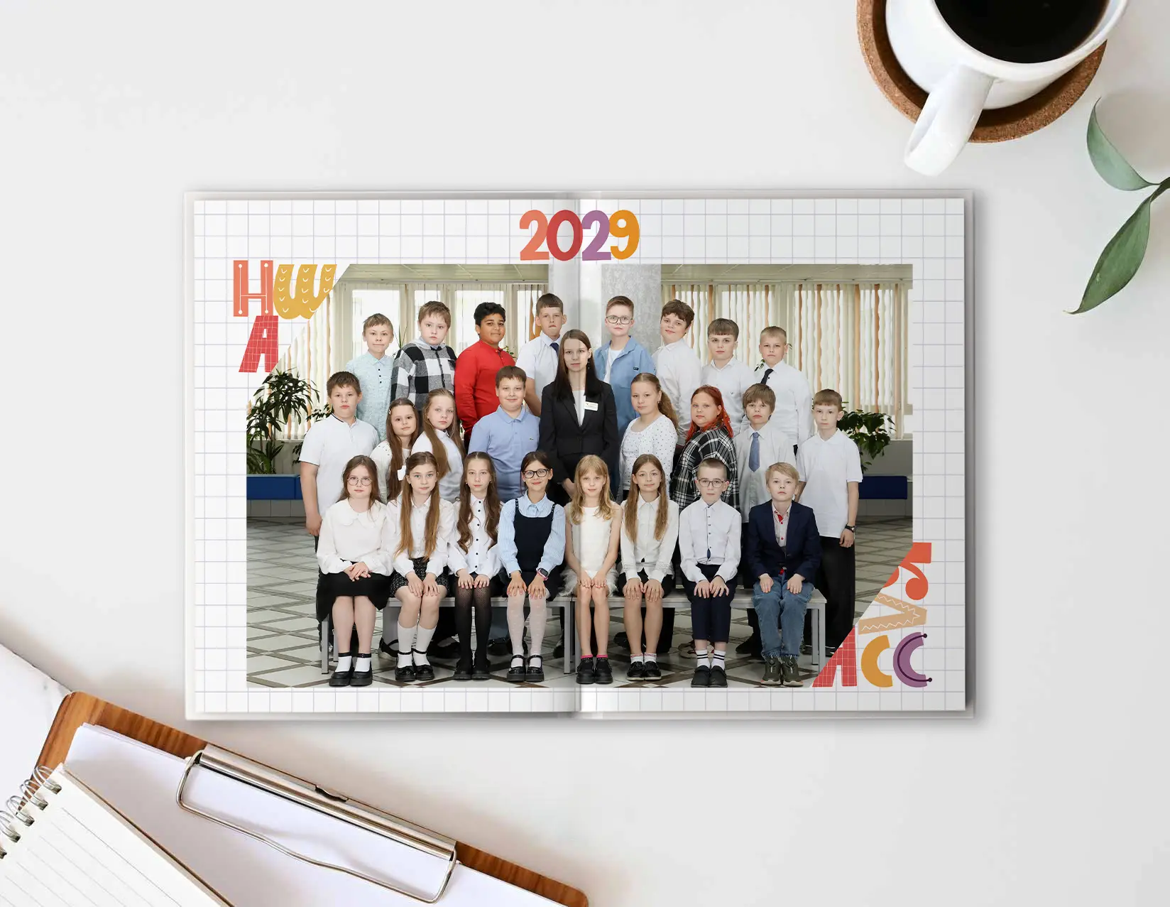 8. Шаблон фотокниги "Алфавит"