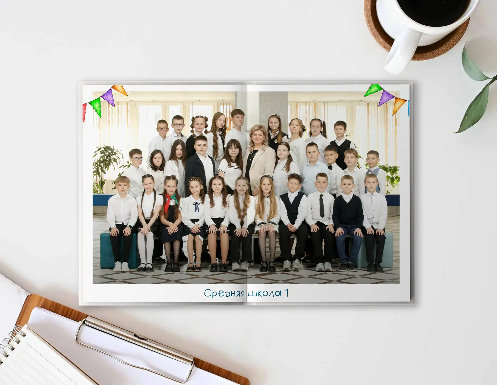 14. Шаблон фотокниги "Кляксы"