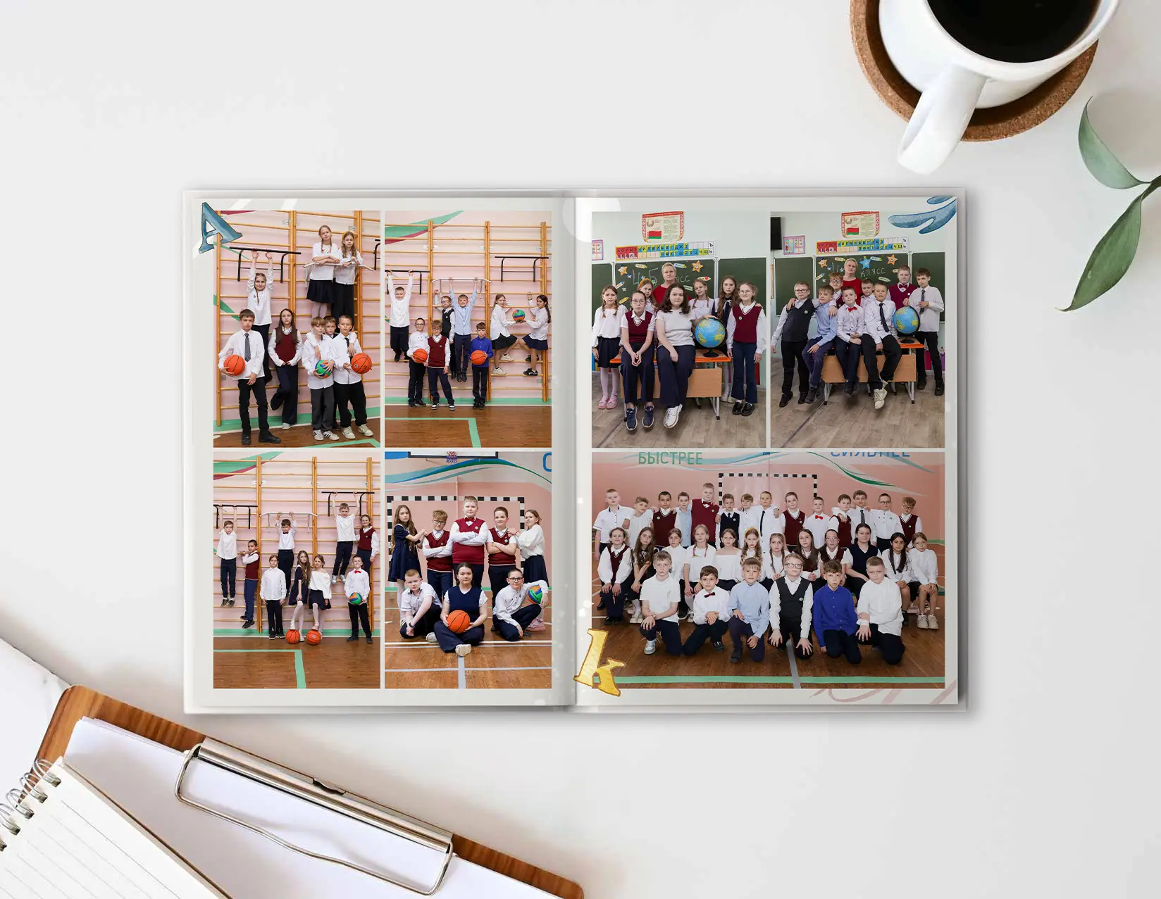4. Шаблон фотокниги «Первоклашка»  